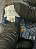 Built by Wendy Chevron-herringbone Blue Jeans Size 29 waist - photo 4