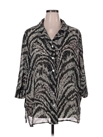 Delta Burke 3/4 Sleeve Blouse (view 1)
