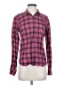 UNTUCKit 100% Cotton Plaid Red Long Sleeve Button-Down Shirt Size 2 - photo 1