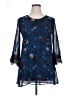 Astr 100% Polyester Blue Casual Dress Size 0X - photo 1