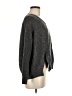Nasty Gal Inc. Metallic Gray Pullover Sweater Size M - photo 4