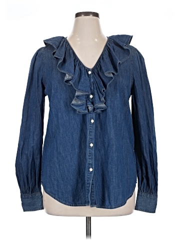 Lauren by Ralph Lauren Long Sleeve Blouse (view 1)