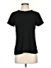 J.Crew 100% Polyester Black Short Sleeve Top Size 00 - photo 1