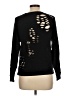 R13 100% Cotton Black Pullover Sweater Size L - photo 2