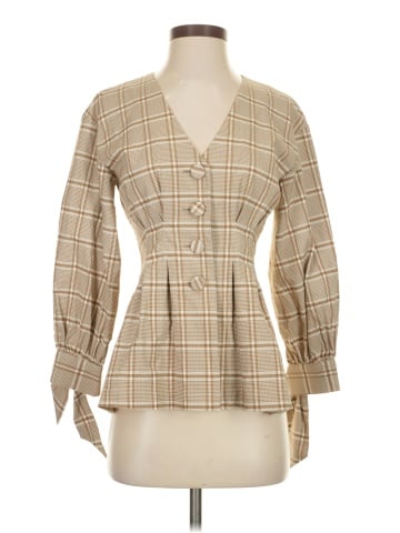 Lela Rose 3/4 Sleeve Blouse (view 1)