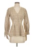 Lela Rose Tan 3/4 Sleeve Blouse Size XS - photo 1