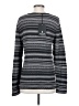 Feller Stripes Fair Isle Aztec Or Tribal Print Gray Pullover Sweater Size S - photo 2