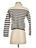 Rails Stripes Ivory Turtleneck Sweater Size S - photo 2