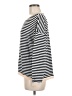 Unbranded 100% Rayon Stripes White Pullover Sweater Size M - photo 5