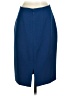 STUDIO by Tahari-Levine Solid Blue Formal Skirt Size 2 - photo 2