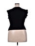 American Rag Cie Black Sleeveless Top Size XXL - photo 2