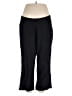 Caslon Black Linen Pants Size 1X - photo 1