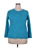 The Drop Teal Pullover Sweater Size XXL - photo 1
