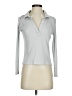 J.Crew Silver Long Sleeve Polo Size S - photo 1