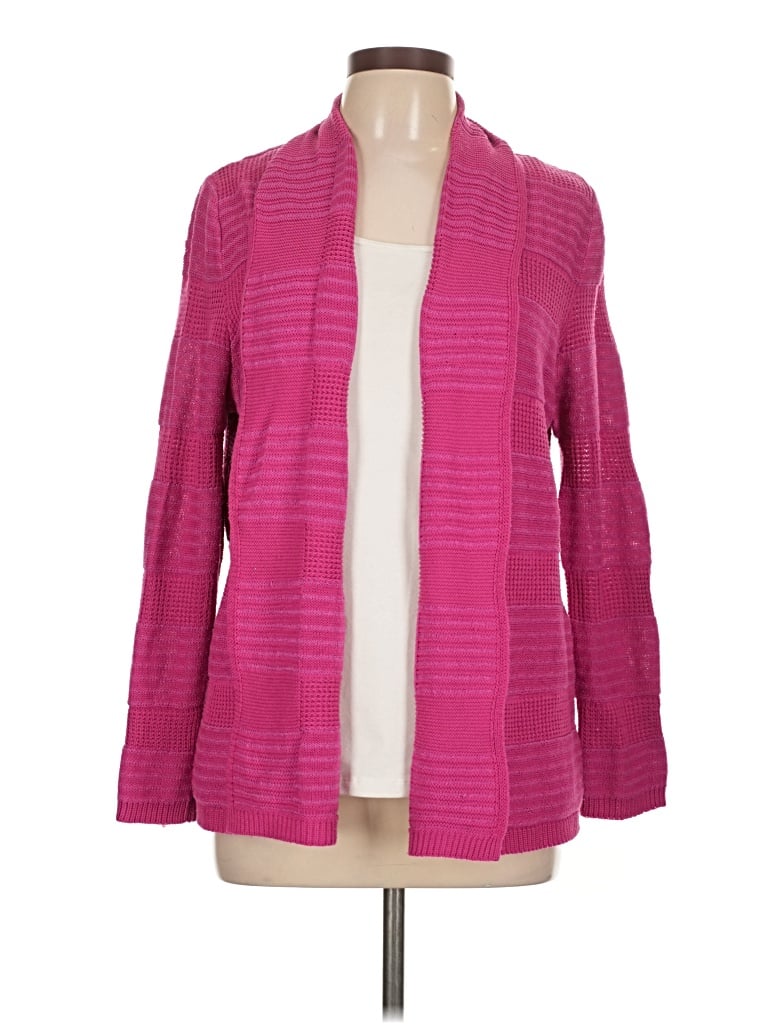 Pre-owned M&s Cardigan Sweater In Pink