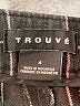 Trouve Plaid Gray Casual Pants Size 4 - photo 7