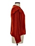 Calligraphie 100% Polyester Red Long Sleeve Blouse Size M - photo 4
