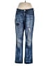 Madewell Graphic Blue Jeans Size 28 waist - photo 1