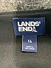 Lands' End 100% Polyester Black 3/4 Sleeve Blouse Size 14 - photo 7