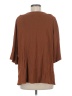 Coldwater Creek Brown 3/4 Sleeve Top Size M - photo 2