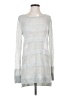 Halogen Silver Casual Dress Size S - photo 1