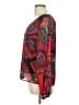 Sunny Leigh 100% Polyester Red Long Sleeve Blouse Size L - photo 5