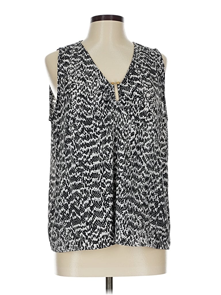 Pre-owned Michael Michael Kors Sleeveless Blouse In Black