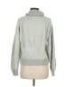 DKNY 100% Acrylic Solid Silver Gray Turtleneck Sweater Size M - photo 2
