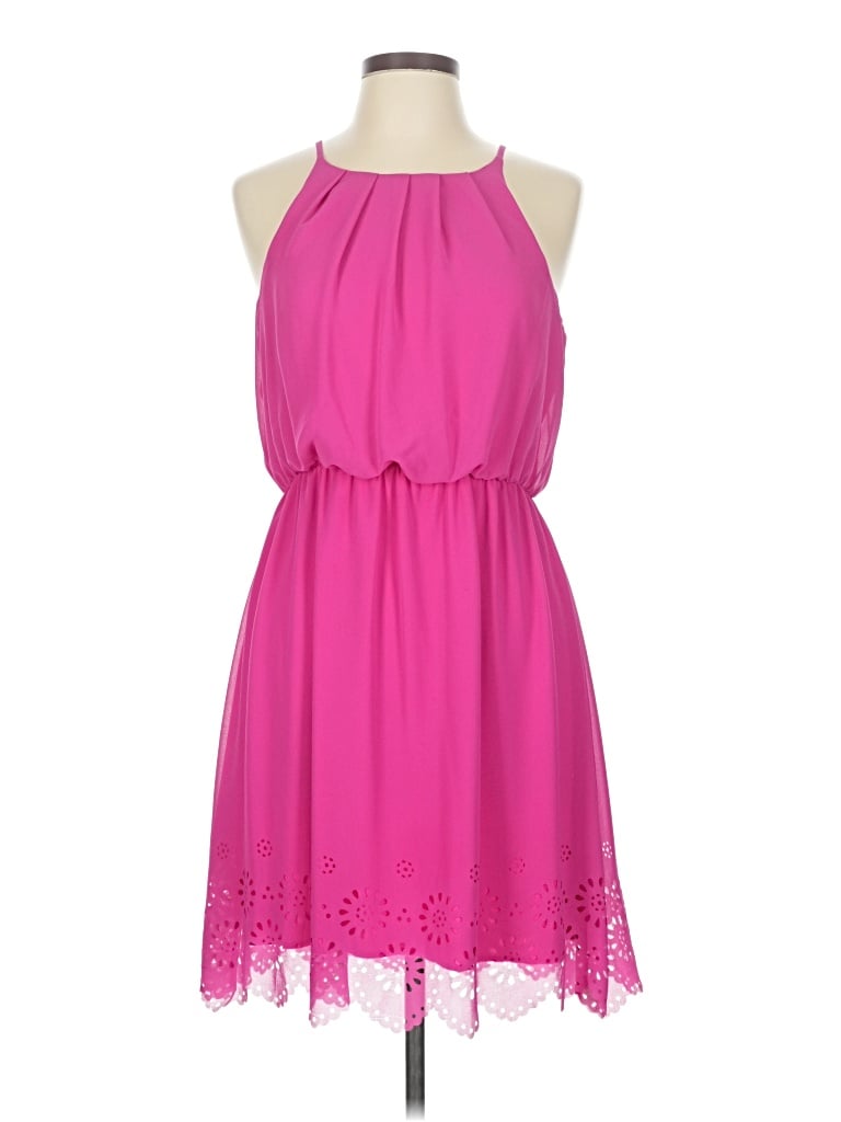 Pre-owned Blue Rain Casual Dress In Pink