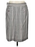 Adrienne Vittadini Plaid Gray Formal Skirt Size 12 - photo 2