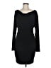 BCBGeneration Solid Black Casual Dress Size M - photo 1