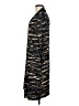Connected Apparel Animal Print Black Casual Dress Size 6 - photo 5