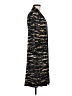Connected Apparel Animal Print Black Casual Dress Size 6 - photo 4