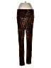 IMAN Animal Print Brown Active Pants Size L - photo 1