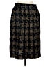 Carlisle 100% Silk Tweed Black Silk Skirt Size 12 - photo 1