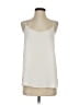 Loft 37 100% Polyester Ivory Sleeveless Blouse Size S - photo 1