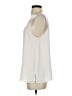 Loft 37 100% Polyester Ivory Sleeveless Blouse Size S - photo 5