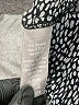 TINA Stephens 100% Polyester Silver 3/4 Sleeve Blouse Size XS - photo 8