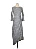 Alya Gray Casual Dress Size S - photo 1