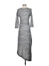 Alya Gray Casual Dress Size S - photo 2