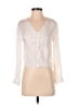 Madewell Ivory White Long Sleeve Blouse Size 00 - photo 1