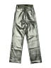 7 For All Mankind Metallic Silver Jeans Size 1 - photo 1