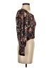 BB Dakota by Steve Madden 100% Polyester Brown 3/4 Sleeve Top Size XS - photo 4