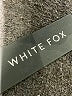 White Fox Metallic Silver Casual Pants Size S - photo 5