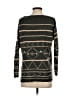Lumiere 100% Acrylic Print Black Pullover Sweater Size S - photo 2