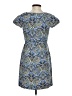 J.Crew Paisley Blue Casual Dress Size 2 - photo 2