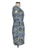 J.Crew Paisley Blue Casual Dress Size 2 - photo 4