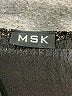 MSK Brown Short Sleeve Blouse Size L (estimated) - photo 7