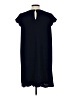 She + Sky Solid Blue Casual Dress Size L - photo 2