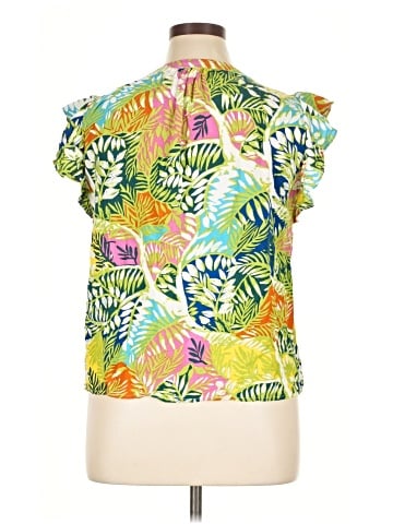 Nicole Miller New York Short Sleeve Blouse (view 2)